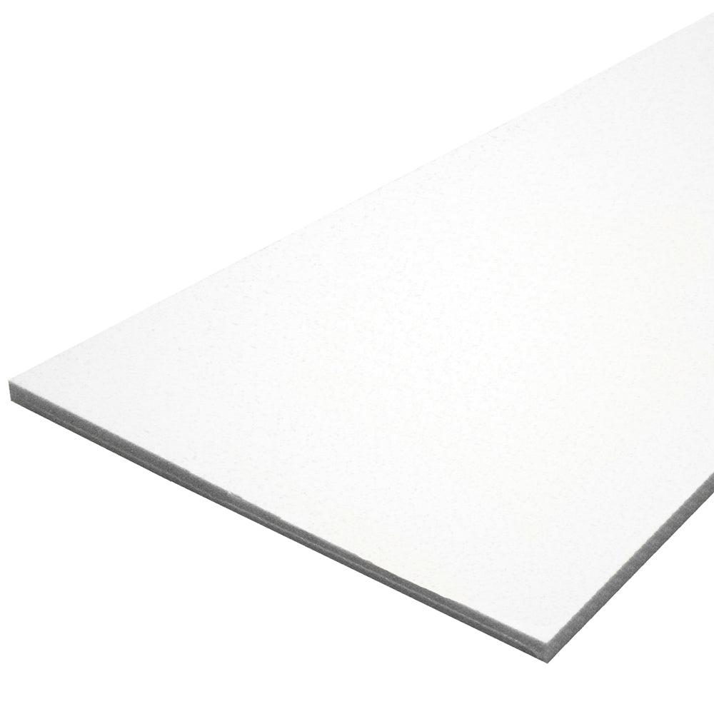 TACO Marine P10 Series 12 x 12 Inch White Starboard Polymer Sheet Part P10-2512WHA12-1C