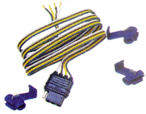 Hopkins 48025 48-Inch 4-Wire Flat Trailer Wiring End for Car Applications