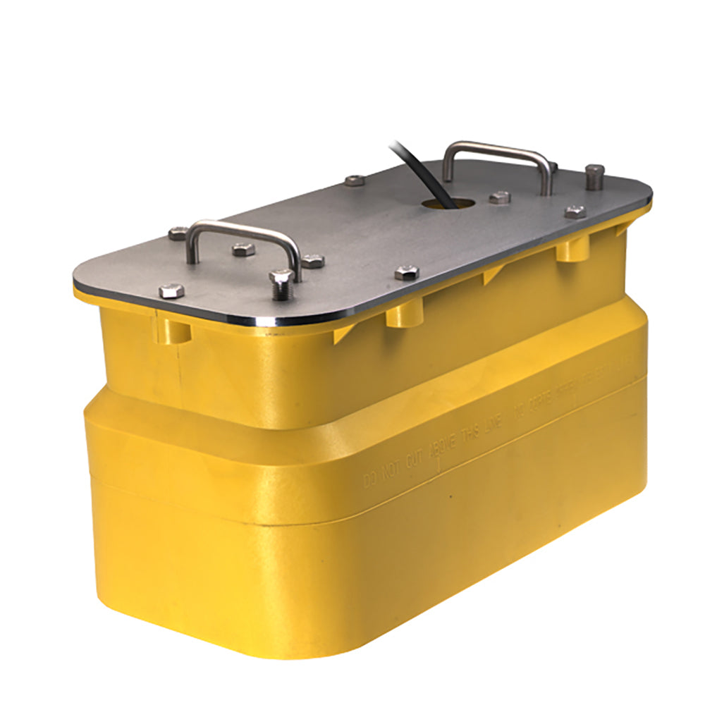 Airmar R599C-LH Low/High Frequency In-Hull Chirp Transducer for Marine Navigation and Fishing