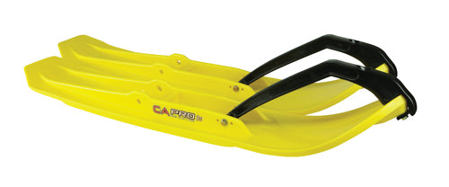 C&A PRO 77170392 Mountain/Trail MTX Yellow Snowmobile Skis, Pair
