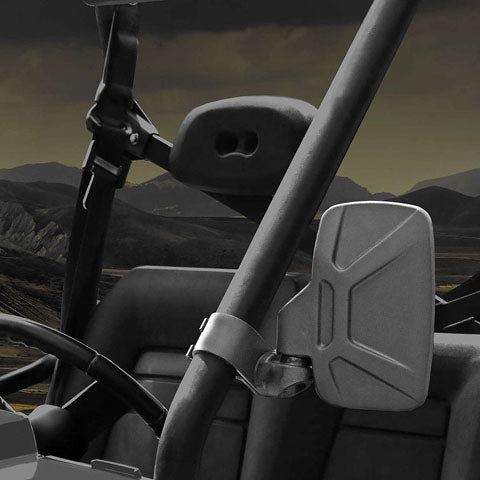 Seizmik Side View Mirrors for 1.75-Inch Roll Cage - Model 56-18080