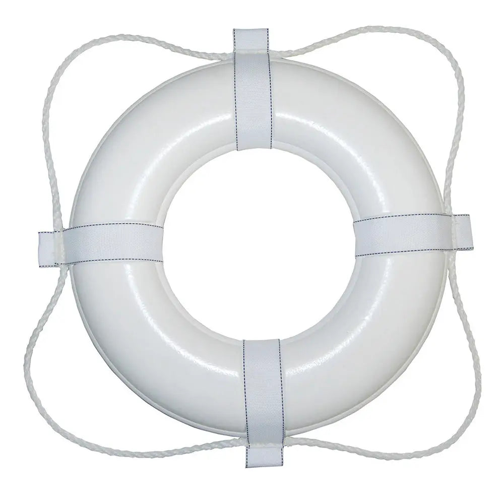 Taylor Made 20' White Foam Ring Buoy T4V360 for Marine Safety and Rescue