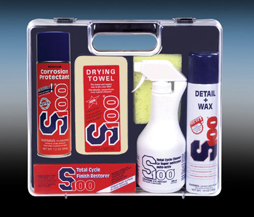 S100 Cycle Care Gift Set 5 oz by S100 – Complete Motorcycle Maintenance Kit