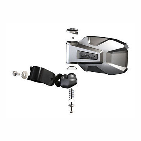 Seizmik ABS Strike Side View Mirror Pair - 1.75 inch