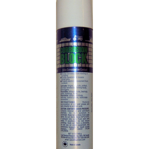 Lear Chemical Corrosion Block Aerosol - 12 oz, Part Number 20012