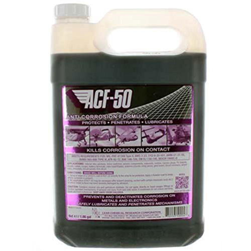 LEAR CHEMICAL ACF-50 Liquid 4 Liter / 1.06 Gallon - Corrosion Preventive Solution