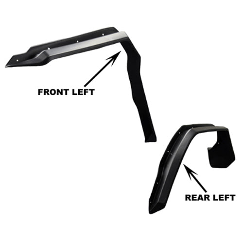 DIRECTION 2 OFSCA4000 D2 Overfenders Kit for Enhanced Vehicle Protection