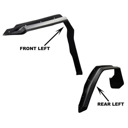 DIRECTION 2 OFSCA4000 D2 Overfenders Kit for Enhanced Vehicle Protection
