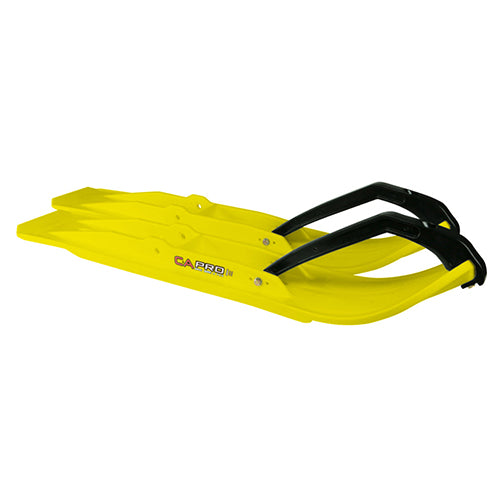C&A PRO Capro XT Snocross Racing Ski Yellow - High-Performance Snowmobile Skis