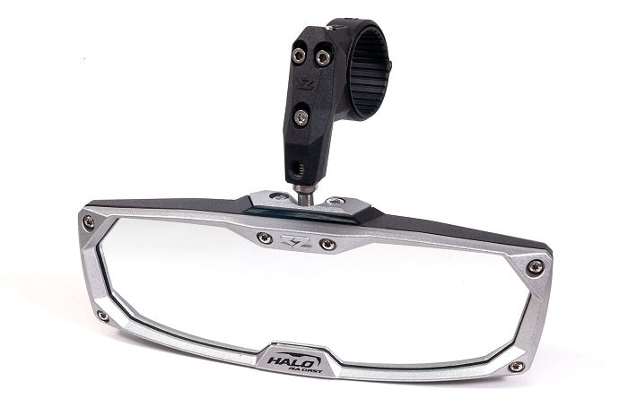 SEIZMIK Halo-RA Cast Rear View Mirror with Cast Aluminum Bezel - 2 Inches