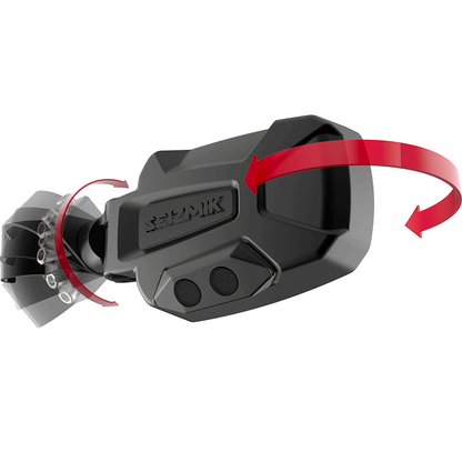 Seizmik Pursuit Night Vision Series Pro-Fit Side View Mirrors with LEDs - Part Number 56-18088KIT