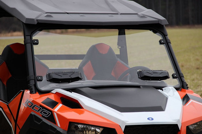 Seizmik Full Polycarbonate Windshield for Enhanced ATV Protection - Part #50-23019KIT