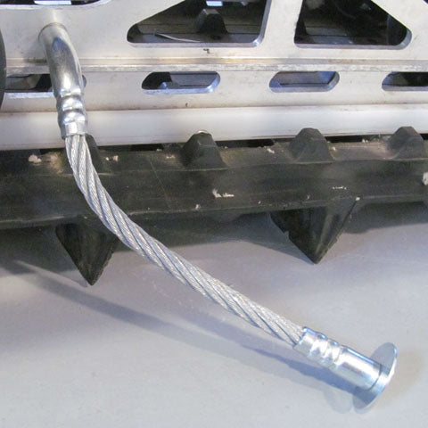 DURAFLEX Ice Scratchers with Hi-Roller Tips - 2-inch Length, Part Number 1401-HR