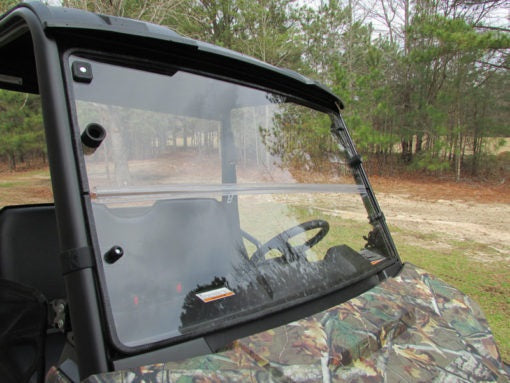 Seizmik Versa-Fold Hard Polycarbonate Windshield Kit - Part 50-25003KIT