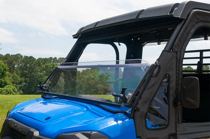 Seizmik Versa-Fold Windshield Kit - Uncoated UV Resistant Poly for Enhanced Protection