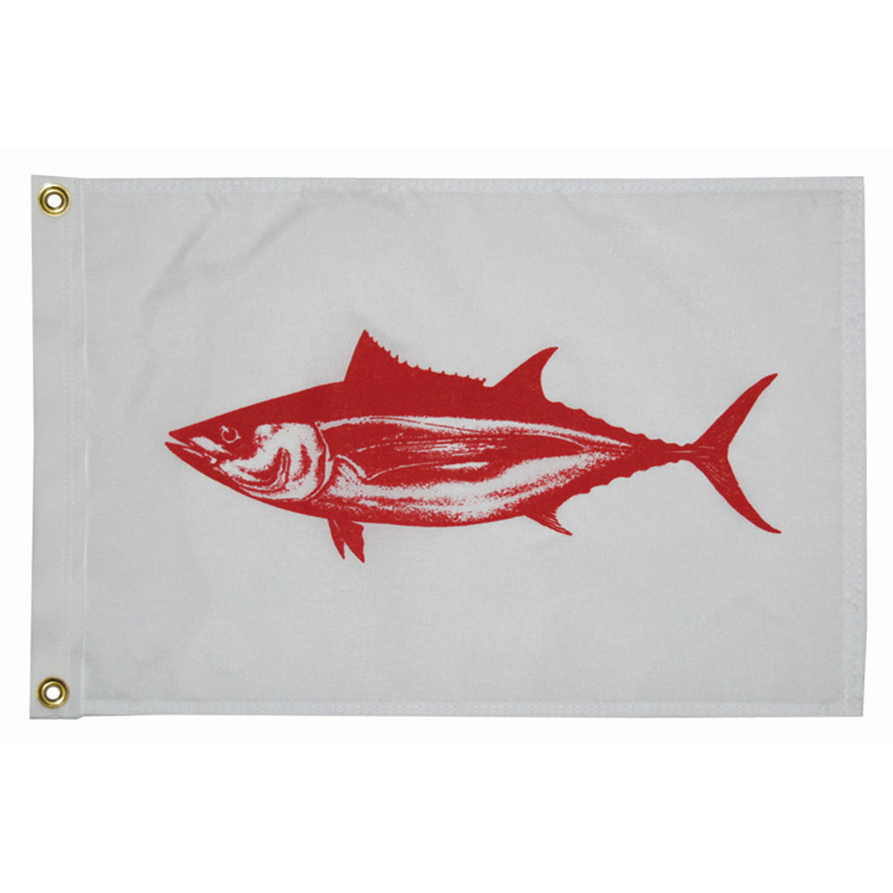 Taylor Made 12" x 18" Albacore Flag - Fisherman's Catch Flag with Brass Grommets