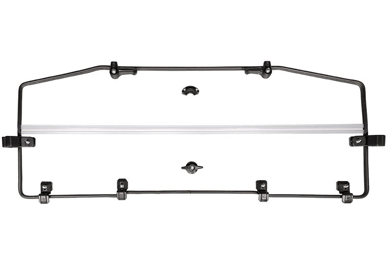 Seizmik Rear Folding Windscreen UV-Resistant Polycarbonate Kit (Part #50-32000KIT)