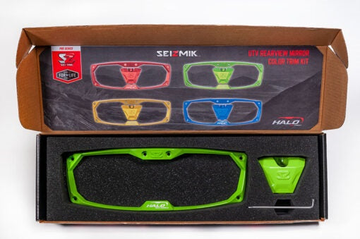 Seizmik Halo-Ra Cast Aluminum Trim Kit in Green – Model 56-18101