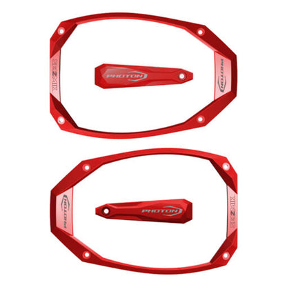 Seizmik Photon Cast Aluminum Trim Kit - Red, Part Number 56-19019