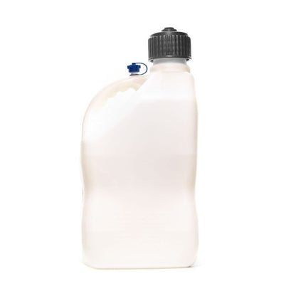VP Racing White VPSQ 5.5 Gallon MS Container - Durable Fuel Storage Solution