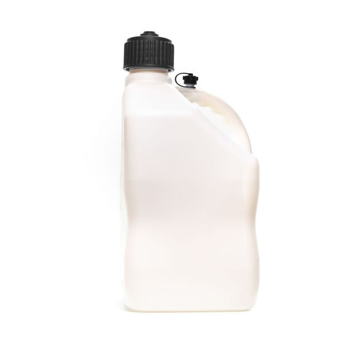 VP Racing White VPSQ 5.5 Gallon MS Container - Durable Fuel Storage Solution