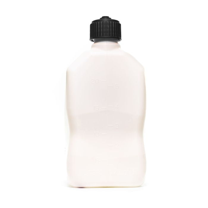 VP Racing White VPSQ 5.5 Gallon MS Container - Durable Fuel Storage Solution