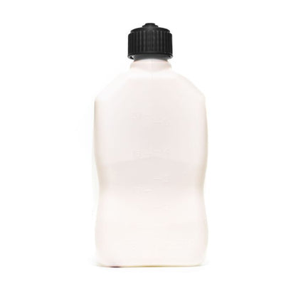 VP Racing White VPSQ 5.5 Gallon MS Container - Durable Fuel Storage Solution