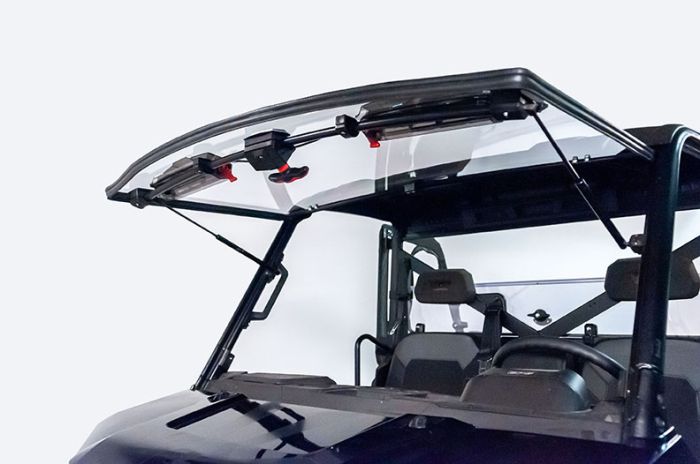 Seizmik Windshield Kit for Polaris RANGER - Scratch Resistant, Flip-Up Design