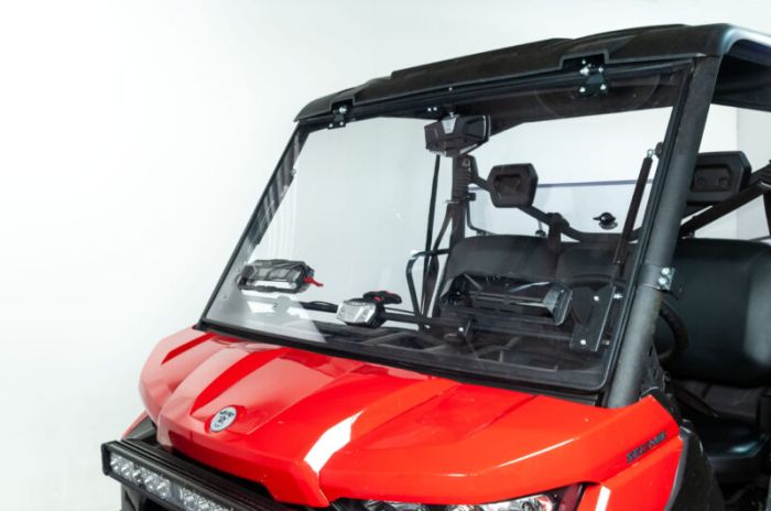 Seizmik Can-Am Defender Flip-Up Windshield Kit (Part #50-50247KIT)