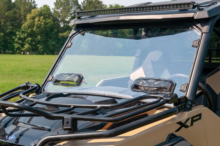 Seizmik Windshield Kit for Polaris General - Vented, Scratch-Resistant