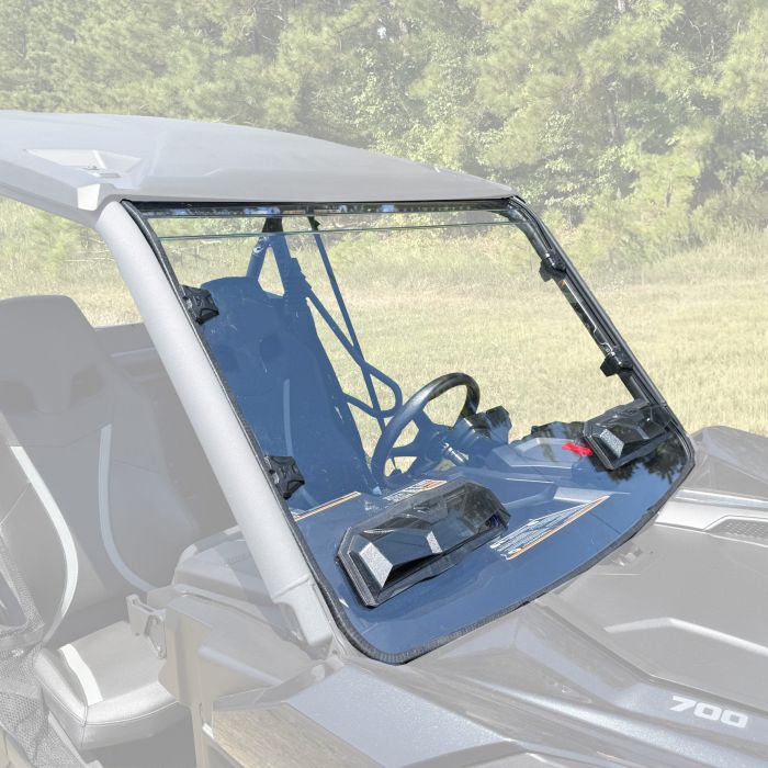 Seizmik Windshield Versa-Vent for Can-Am Maverick - Hard Coated by Seizmik, Part Number 50-55326KIT