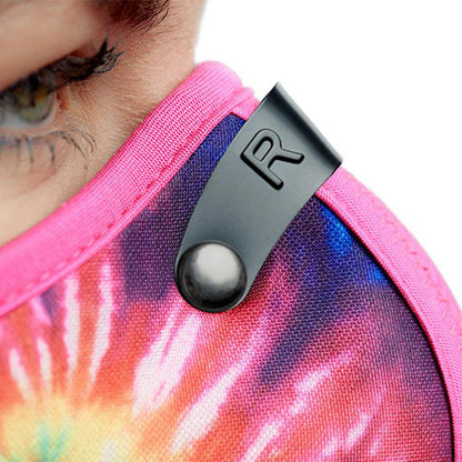 RZ-MASK M2N Reusable Air Filtration Mask - Tie Dye Pink, Extra Large