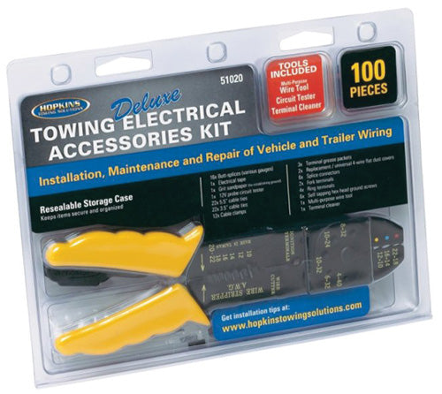 Hopkins Electrical Accessories Kit (100 pcs) - Part Number 51020