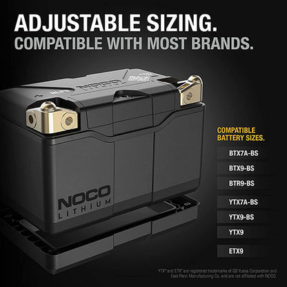 NOCO Group 9 Lithium Powersports Battery (Part No. NLP9)