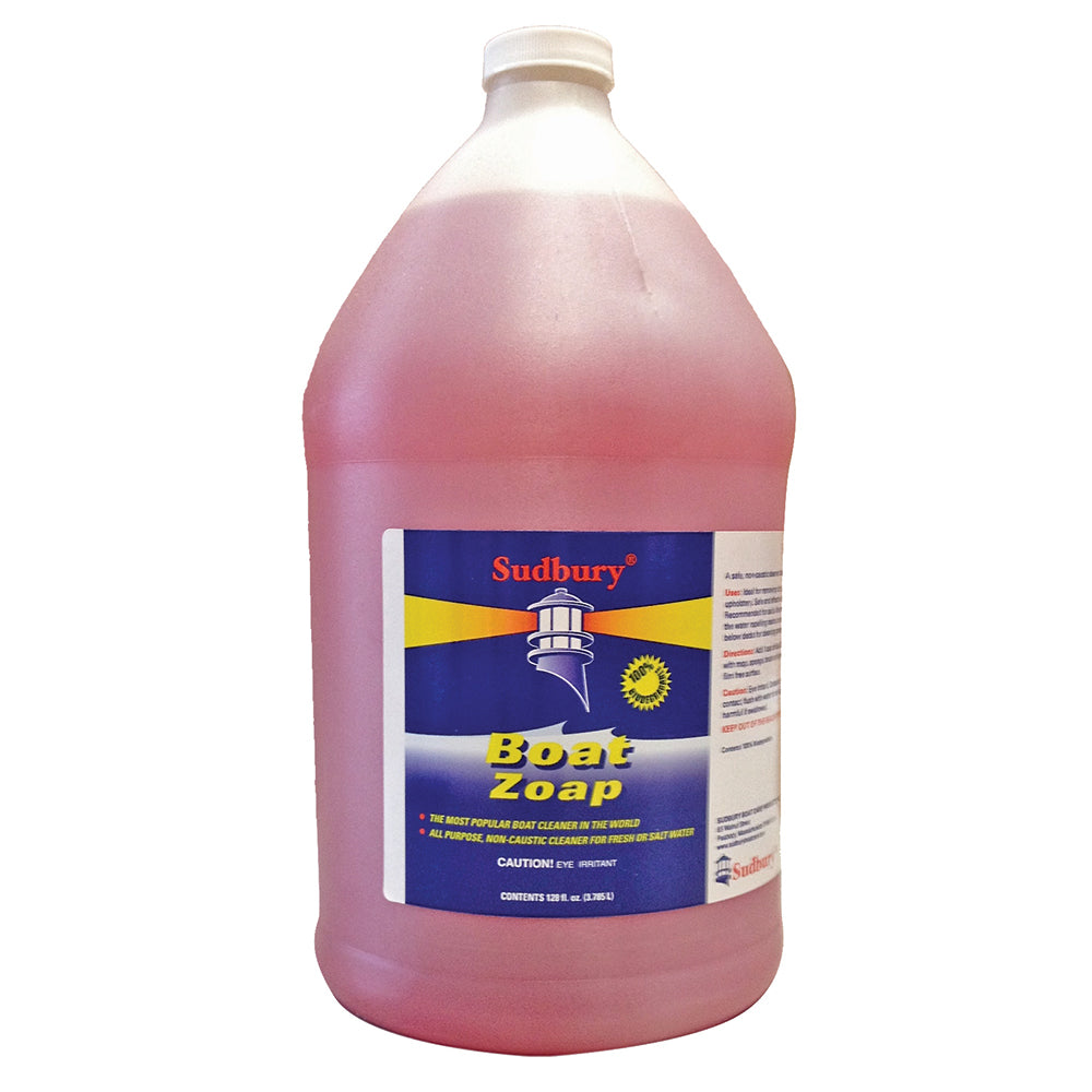 Sudbury Boat Zoap Gallon Marine Cleaner and All-Purpose Detergent