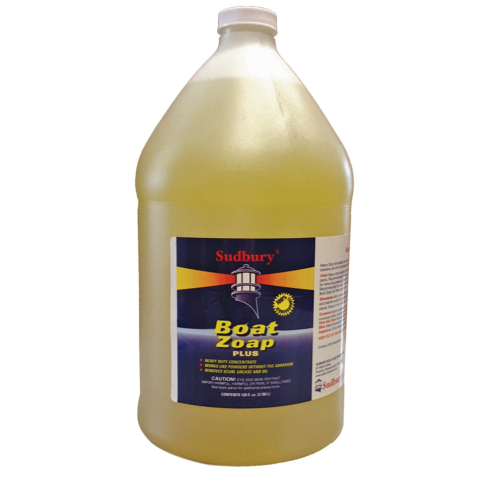 Sudbury Boat Zoap Plus - Gallon | Heavy Duty Marine Cleaner for Fiberglass & Gelcoat