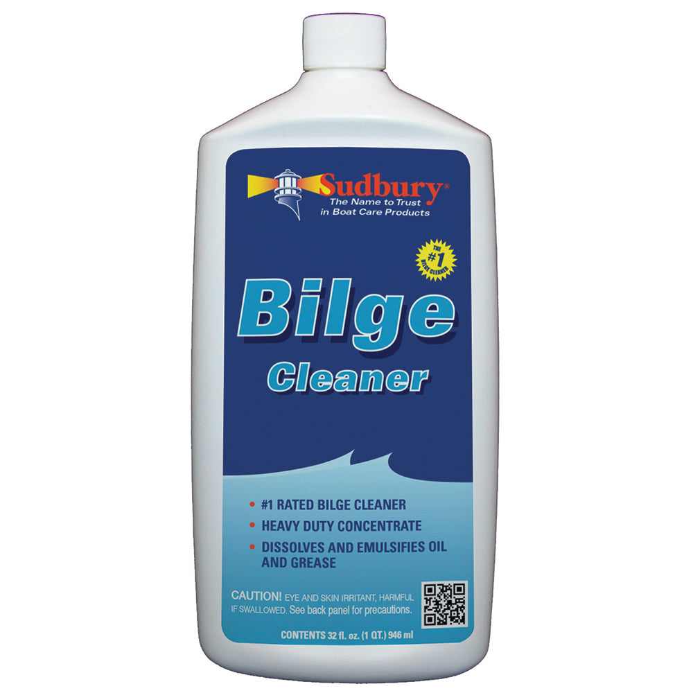 Sudbury Automatic Bilge Cleaner Quart - Heavy Duty Marine Bilge Water Treatment
