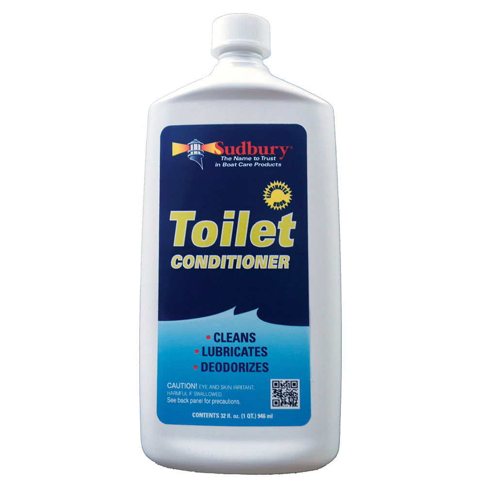 Sudbury Toilet Conditioner Quart - Marine Toilet Maintenance and Odor Control