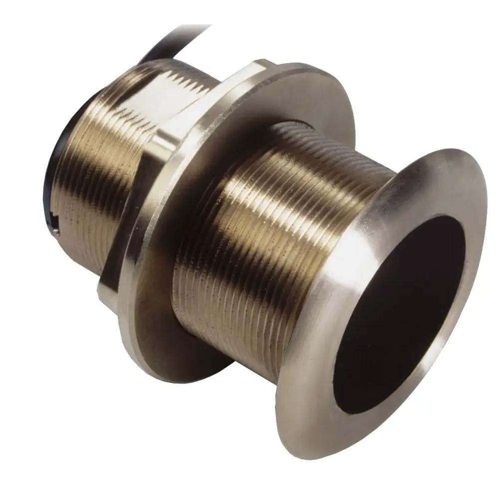 Airmar B60 Bronze Thru-Hull Transducer with Humminbird #9 Plug – 7-Pin, 25 ft Cable by Airmar