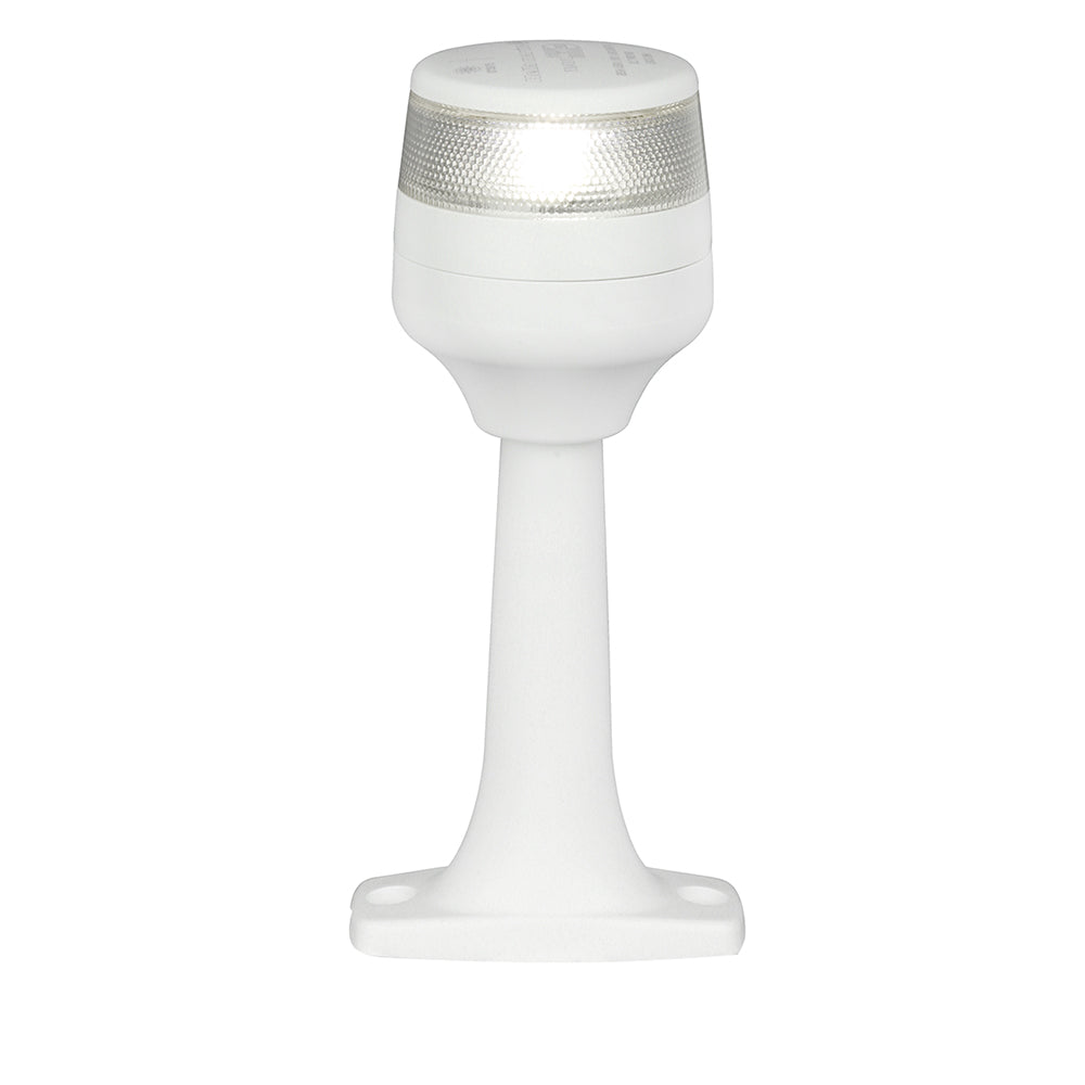 Hella Marine NaviLED 360 Compact All Round Lamp - 2 Nautical Miles - 6" Fixed Mount White