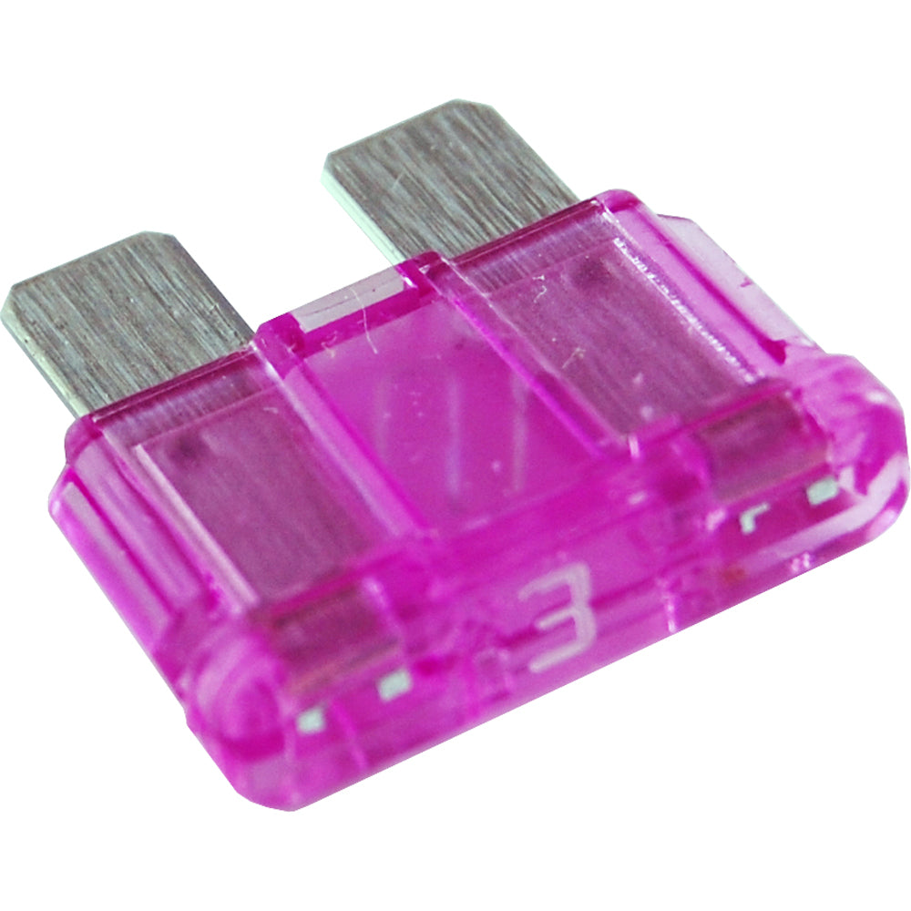 Blue Sea Systems ATO/ATC Fuse Pack - 3 Amp, 25-Pack for Automotive and Marine Applications