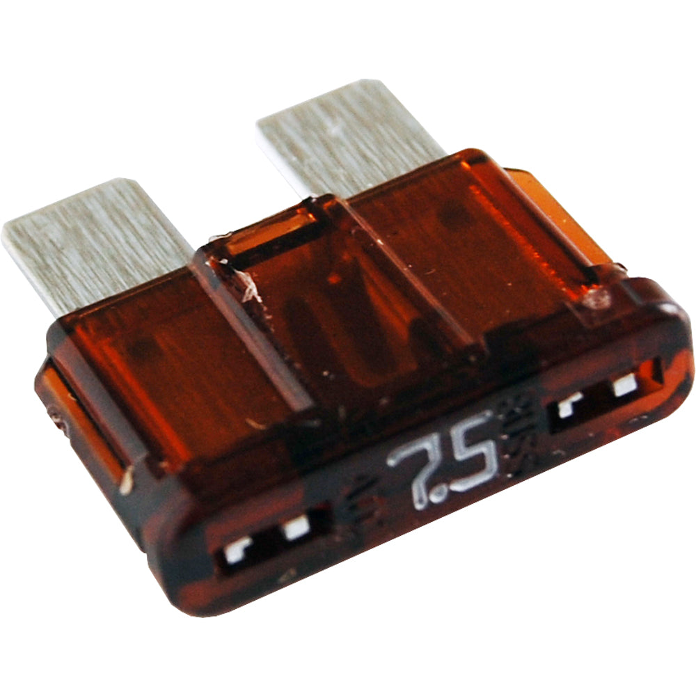 Blue Sea Systems ATO/ATC Fuse Pack - 7.5 Amp, 25-Pack for Automotive and Marine Electronics