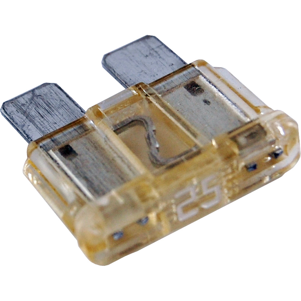 Blue Sea Systems ATO/ATC Fuse Pack - 25 Amp, 25-Pack for Automotive and Marine Applications