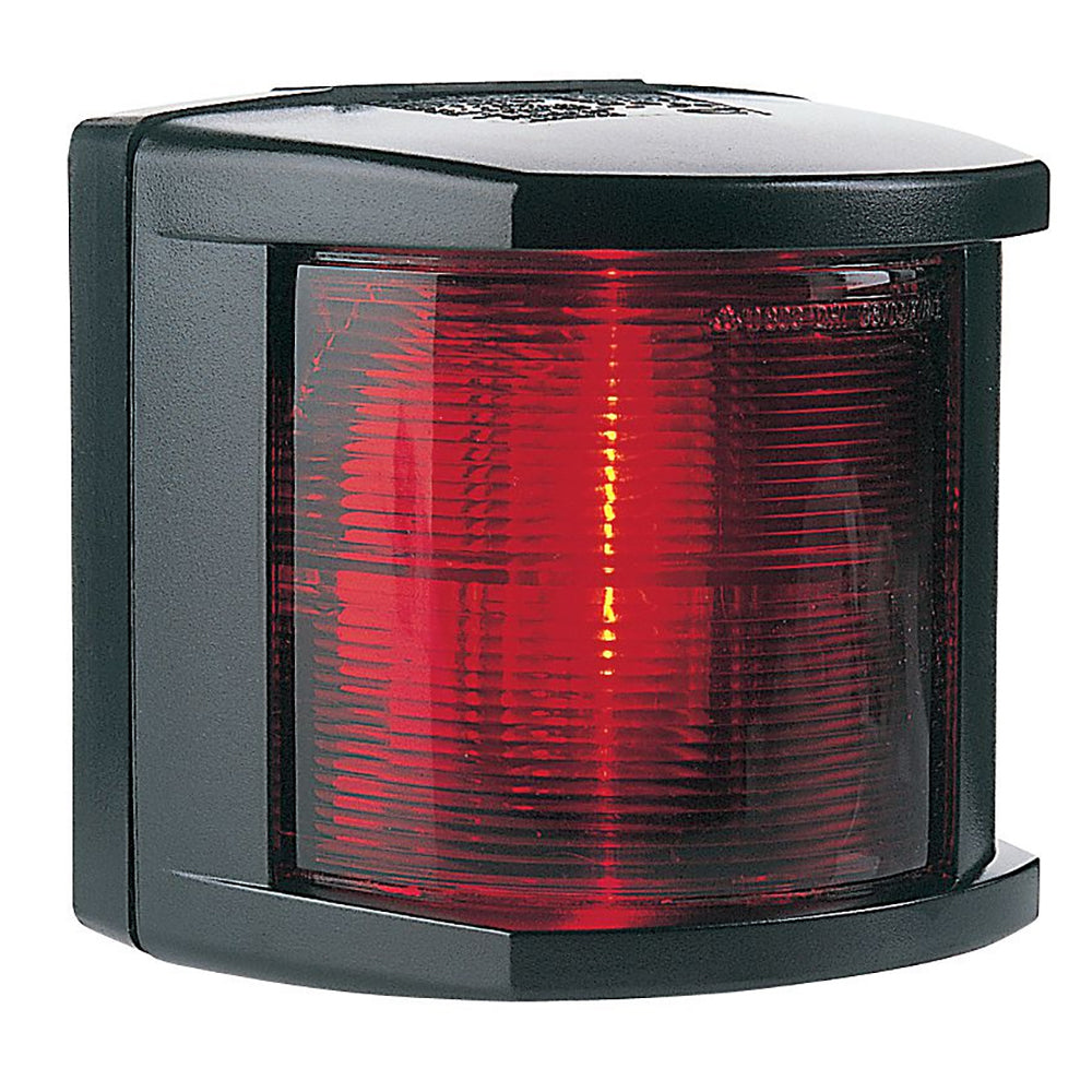 Hella Marine Port Navigation Light - Incandescent 2 Nautical Miles - Black Housing - 12V