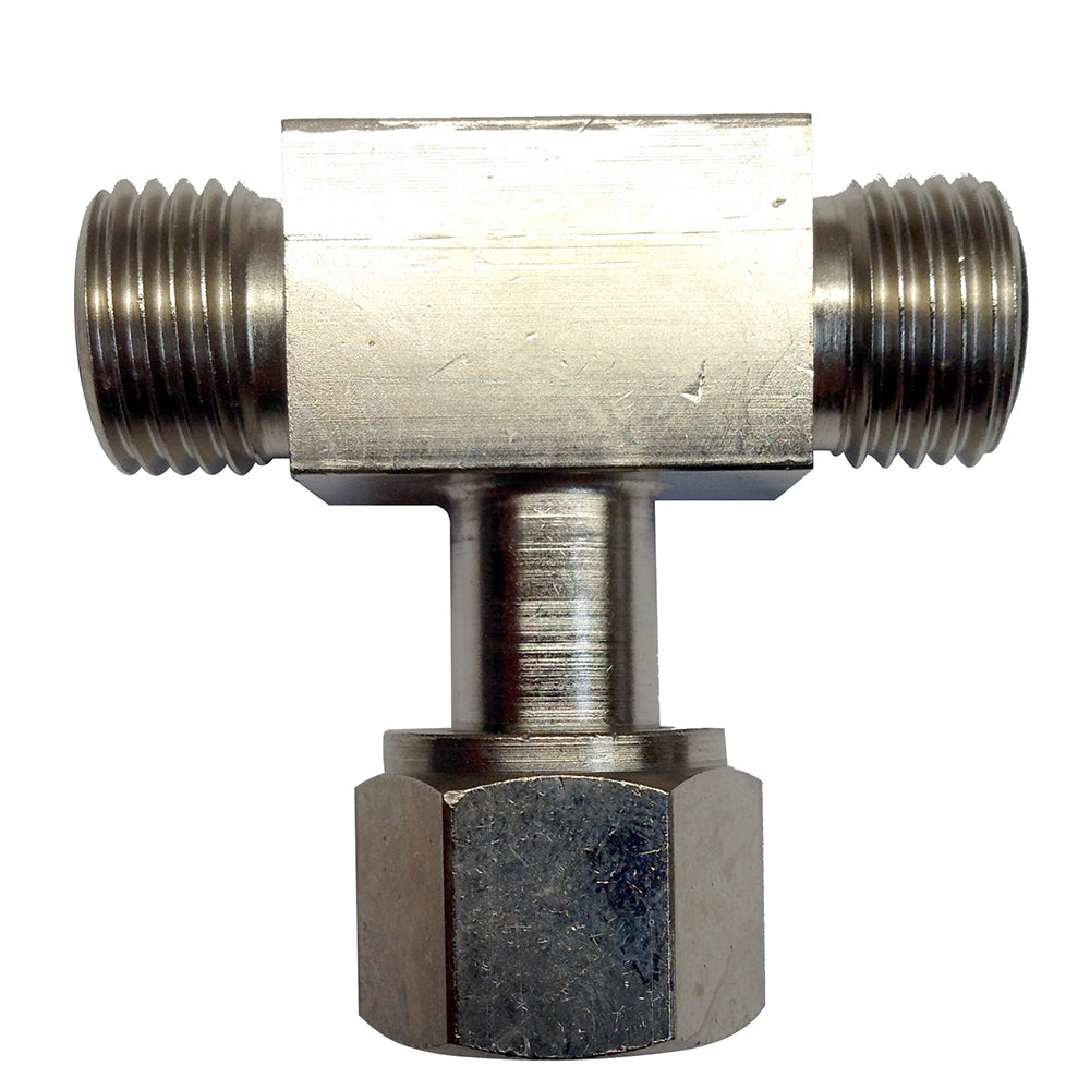 Uflex USA Powertech Bulkhead T-Fitting - Part Number UPS BLKHD T-FIT