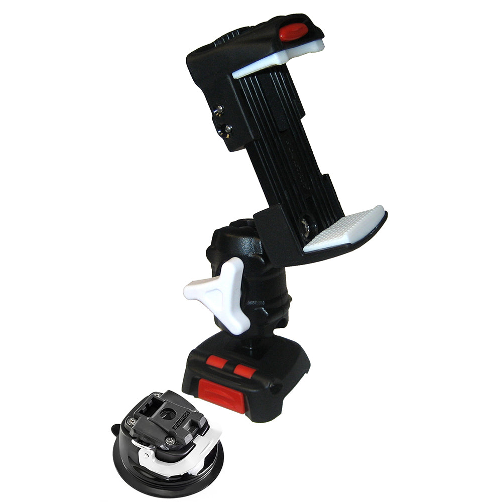Scanstrut ROKK Mini Mount Kit with Suction Cup Mount and Phone Clamp for Versatile Device Security