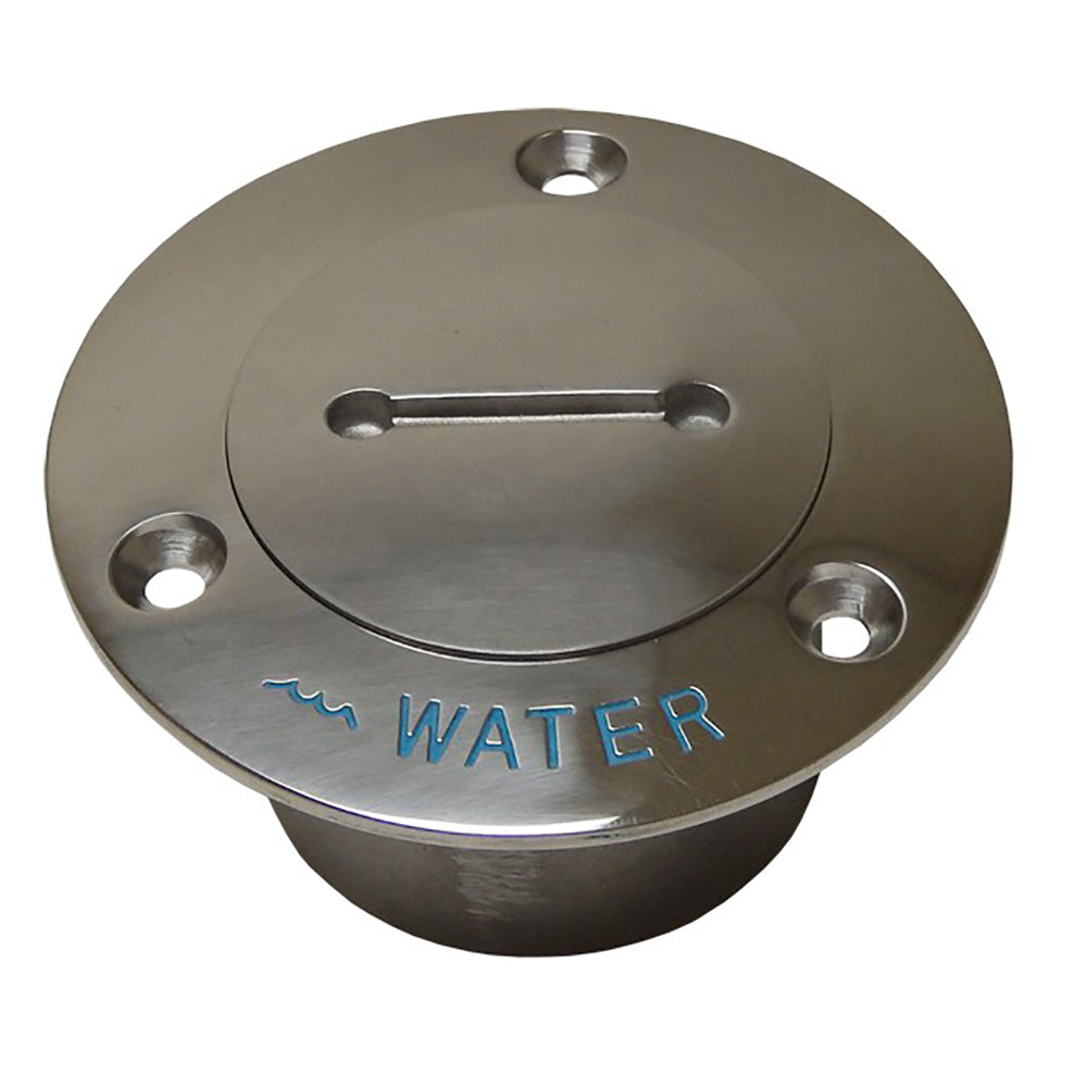 Whitecap 1-1/2 Inch Pipe Deck Fill with Key for Water Fill Applications