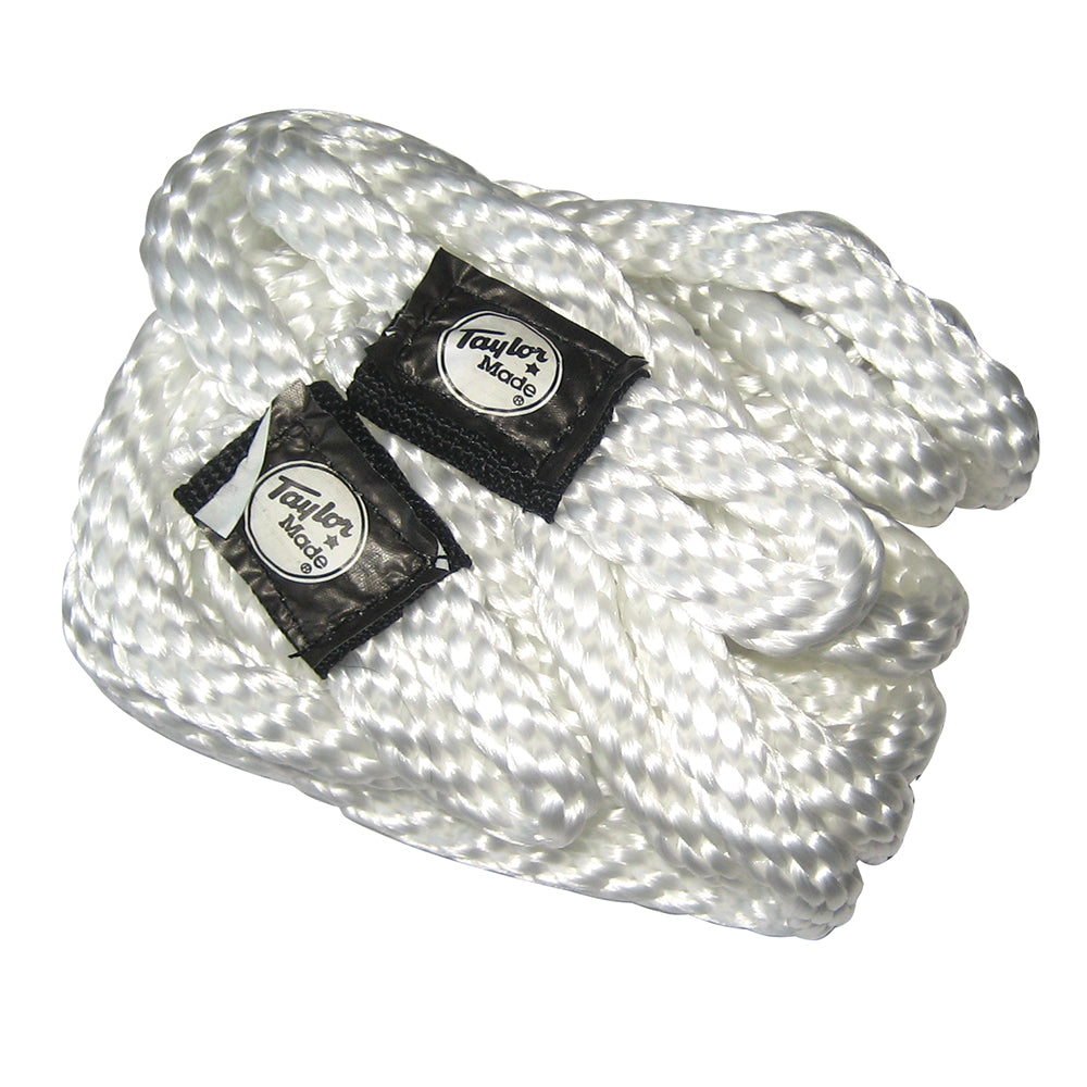 Taylor Made Fender Loc Fender Lines - 3/8 inch x 72 inch Pair in White