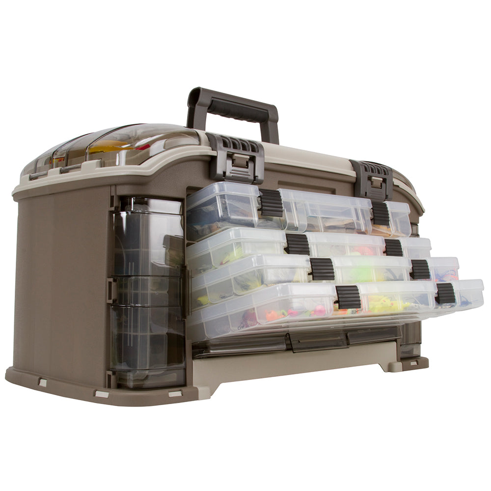 Plano Guide Series Angled Tackle System with 5 StowAways – Versatile Fishing Storage Solution