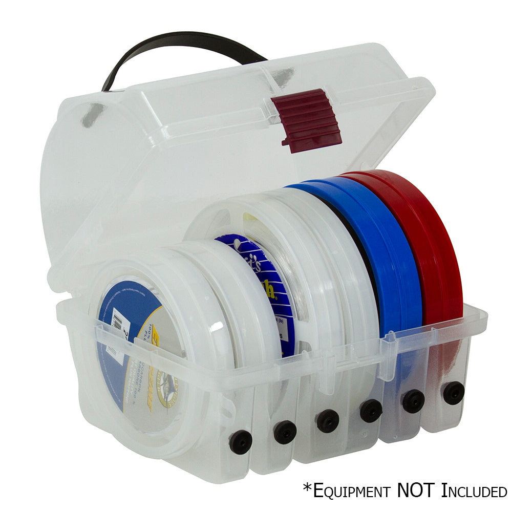 Plano ProLatch Leader Spool Box with Secure Closure and Tangle-Free Line Guides